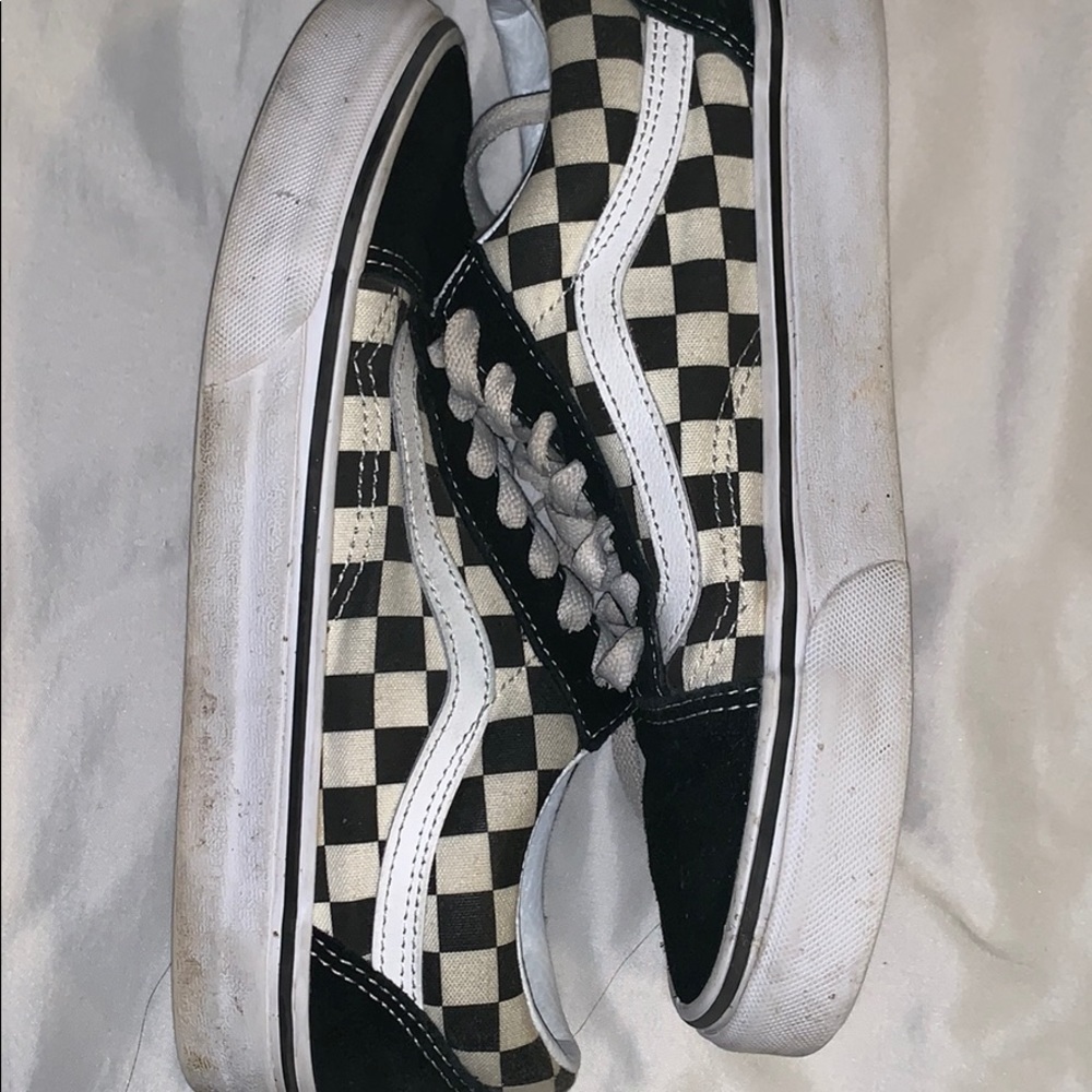 Checkered vans